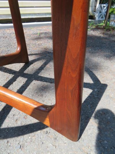 Adrian Pearsall Gorgeous Adrian Pearsall Sculptural Walnut Dining Table Mid Century Modern