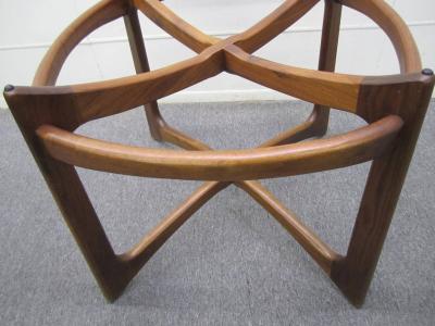 Adrian Pearsall Gorgeous Adrian Pearsall Sculptural Walnut Dining Table Mid century Modern
