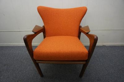 Adrian Pearsall Gorgeous Adrian Pearsall Sculptural Walnut Lounge Chair