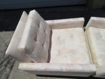 Adrian Pearsall Handsome Pair of Adrian Pearsall Lounge Chairs for Craft Associates Inc 