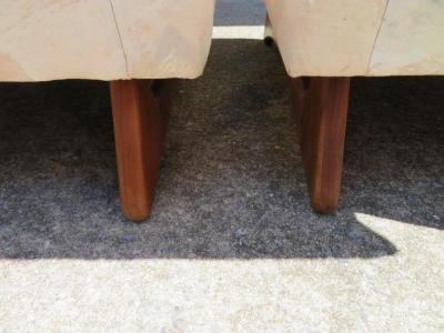 Adrian Pearsall Handsome Pair of Adrian Pearsall Lounge Chairs for Craft Associates Inc 