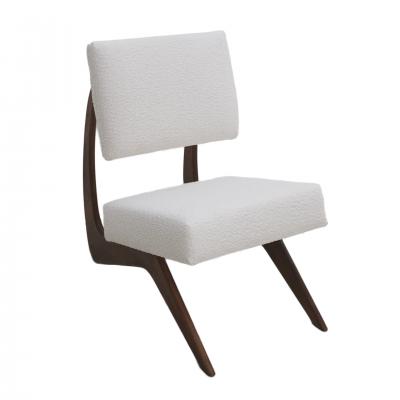 Adrian Pearsall In the Style of Adrian Pearsall Walnut Pair of Lounge Chairs