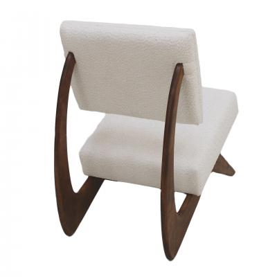 Adrian Pearsall In the Style of Adrian Pearsall Walnut Pair of Lounge Chairs