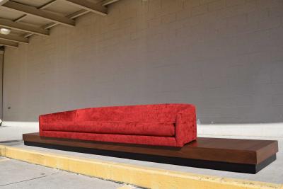 Adrian Pearsall Large Adrian Pearsall Platform Sofa