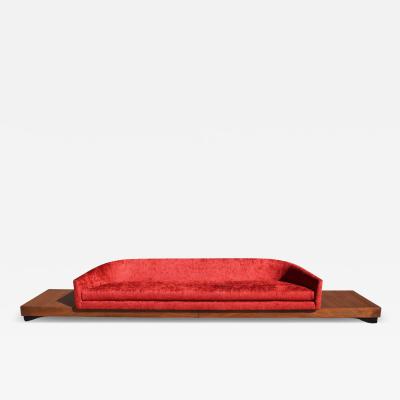 Adrian Pearsall Large Adrian Pearsall Platform Sofa