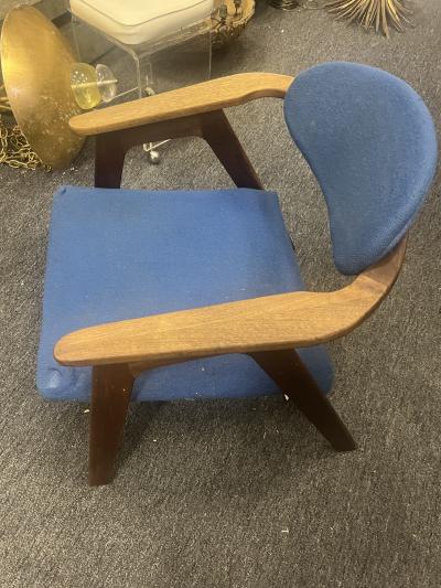 Adrian Pearsall MID CENTURY ANGLED ARMCHAIR