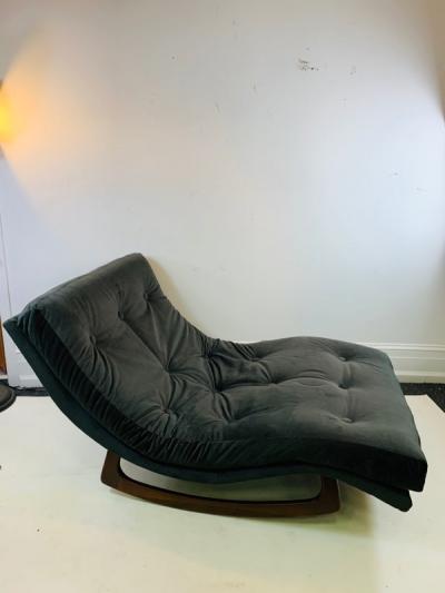 Adrian Pearsall MID CENTURY CHAISE LOUNGE ROCKER BY ADRIAN PEARSALL