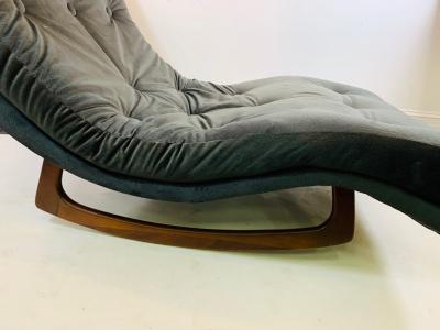 Adrian Pearsall MID CENTURY CHAISE LOUNGE ROCKER BY ADRIAN PEARSALL
