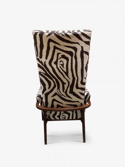 Adrian Pearsall MID CENTURY HIGH BACK CHAIRS IN THE STYLE OF ADRIAN PEARSALL