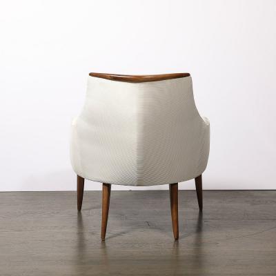 Adrian Pearsall Mid Century Sculptural Tapered Lounge Chairs in Walnut By Adrian Pearsall