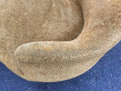 Adrian Pearsall Pair of Adrian Pearsall Tall Back Swivel Lounge Chairs Mid Century Modern