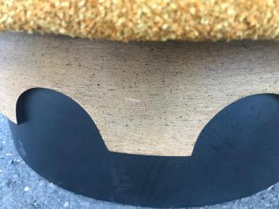 Adrian Pearsall Pair of Adrian Pearsall Tall Back Swivel Lounge Chairs Mid Century Modern