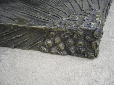 Adrian Pearsall Stunning Adrian Pearsall Brutalist Style Faux Fireplace Mid Century Modern