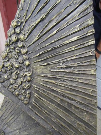 Adrian Pearsall Stunning Adrian Pearsall Brutalist Style Faux Fireplace Mid Century Modern