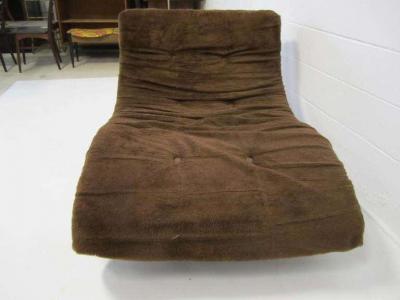 Adrian Pearsall Two Person Wave Chaise Lounge MidCentury Modern in the style of Adrian Pearsall