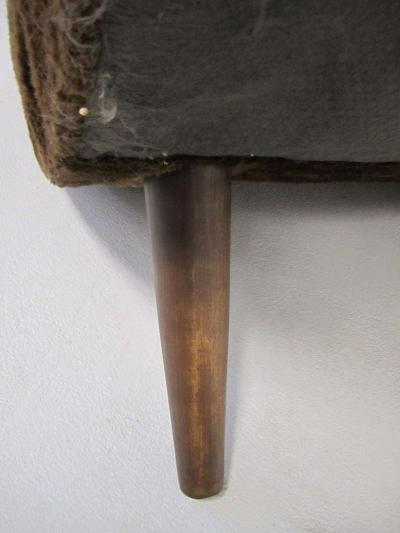 Adrian Pearsall Two Person Wave Chaise Lounge MidCentury Modern in the style of Adrian Pearsall