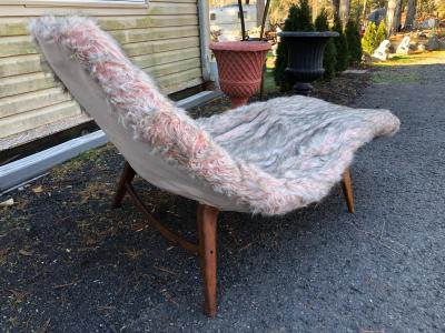 Adrian Pearsall Unusual Adrian Pearsall Potato Chip style Chaise Lounge Chair Mid Century Modern