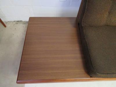 Adrian Pearsall Unusual Two Piece Adrian Pearsall Sofa Sectional Boomerang Mid Century Modern