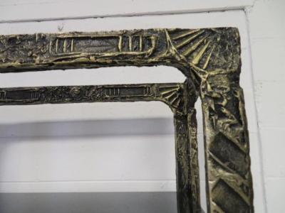 Adrian Pearsall Unusual and Rare Pair of Adrian Pearsall Brutalist Etageres