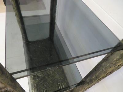 Adrian Pearsall Unusual and Rare Pair of Adrian Pearsall Brutalist Etageres