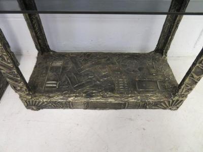 Adrian Pearsall Unusual and Rare Pair of Adrian Pearsall Brutalist Etageres