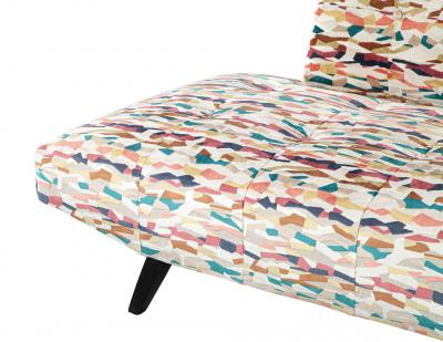 Adrian Pearsall Vibrant Mid Century Modern Sofa in the Style of Adrian Pearsall