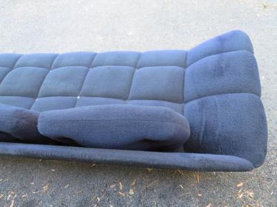 Adrian Pearsall Wonderful Adrian Pearsall Style Tufted Gondola Sofa Walnut Mid Century Modern