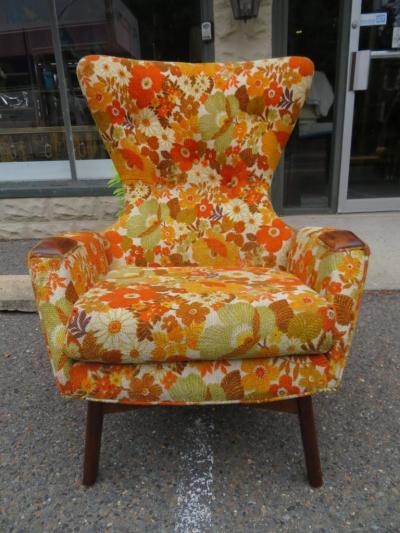Adrian Pearsall Wonderful Adrian Pearsall Wing High Back Chair Craft Associates Model 2231 C