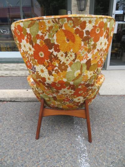 Adrian Pearsall Wonderful Adrian Pearsall Wing High Back Chair Craft Associates Model 2231 C