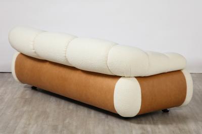 Adriano Piazzesi Adriano Piazzessi Italian 1970s Channel Tufted Sofa