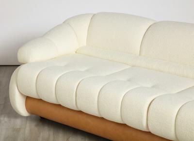 Adriano Piazzesi Adriano Piazzessi Italian 1970s Channel Tufted Sofa