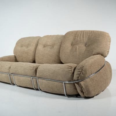 Adriano Piazzesi Mid Century Modern Okay Sofa by Adriano Piazzesi 1960s