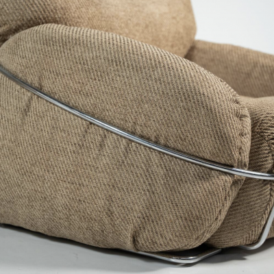 Adriano Piazzesi Mid Century Modern Pair of Okay Armchairs by Adriano Piazzesi 1960s