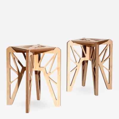 Adrien De Melo Butterfly Stools by Adrien De Melo