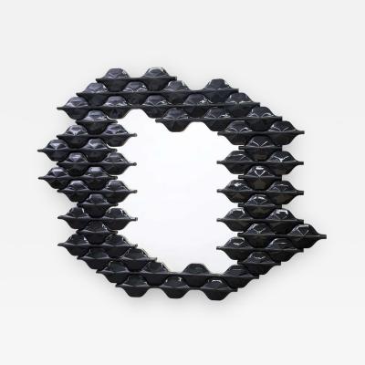 Adrien De Melo Ceramic Tiled Mirror by Adrien De Melo