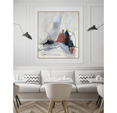 Adrienn Krahl 30 years of light Abstract painting 2023