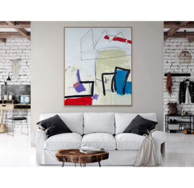 Adrienn Krahl Babylon Abstract painting 2023