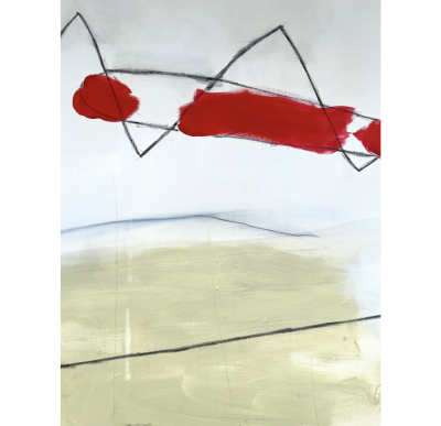 Adrienn Krahl Babylon Abstract painting 2023