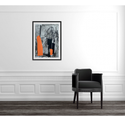 Adrienn Krahl Balance Abstract painting 2021