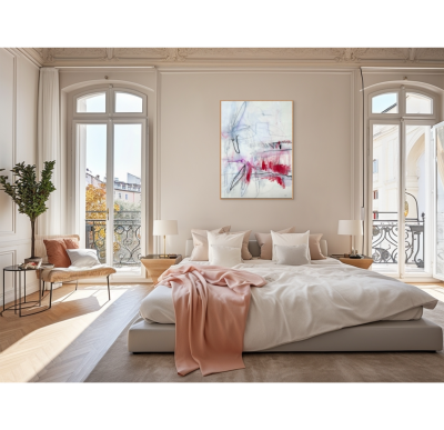 Adrienn Krahl Gala Of Dandelions Abstract painting 2024
