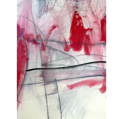 Adrienn Krahl Gala Of Dandelions Abstract painting 2024