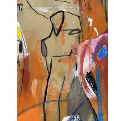Adrienn Krahl Graphic romantic Part 2 Abstract painting 2021