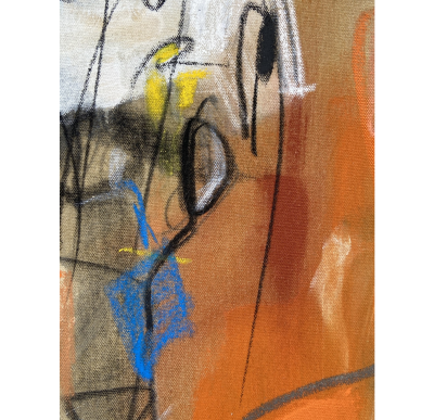 Adrienn Krahl Graphic romantic Part 2 Abstract painting 2021