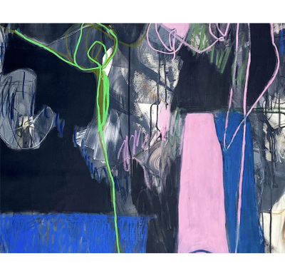 Adrienn Krahl Hundred Times Abstract Painting 2021