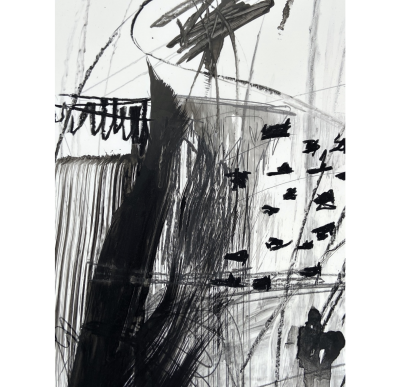 Adrienn Krahl Ingenuity Abstract painting 2021