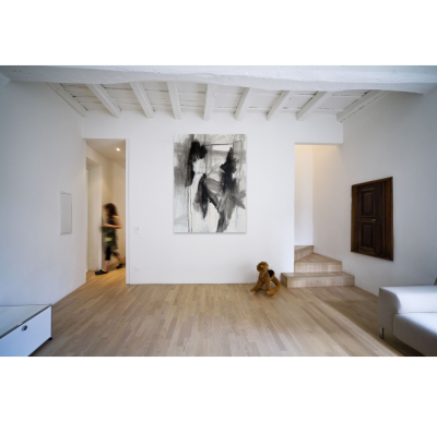Adrienn Krahl Monochromatic Series Nr 1 Abstract painting 2021