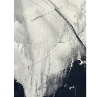 Adrienn Krahl Monochrome abstraction Part 2 Abstract painting 2021
