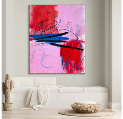Adrienn Krahl New Soho Abstract painting 2023