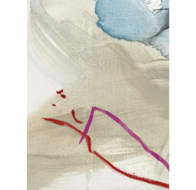 Adrienn Krahl Ocean view Abstract painting 2023