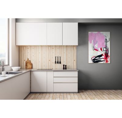 Adrienn Krahl Red Monologue Abstract painting 2023